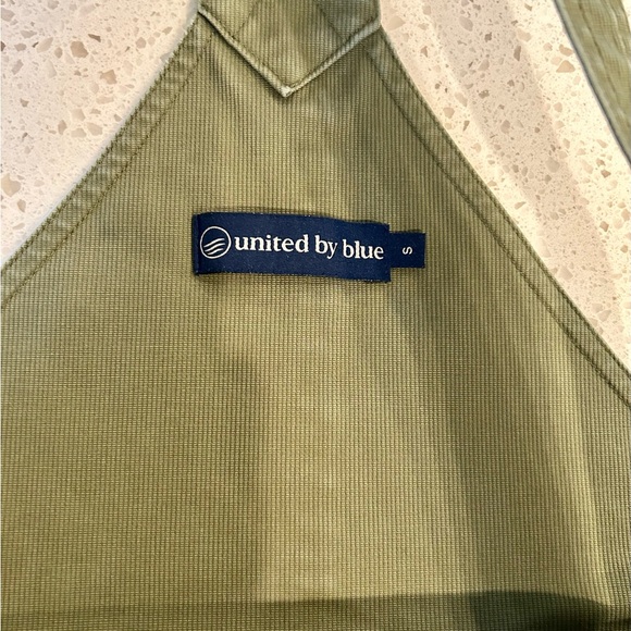 United By Blue Green (Juniper) Women's Overalls, Size Small, 98% Organic Cotton - Picture 8 of 10